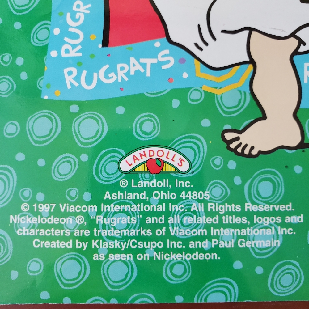 1997 Nickelodeon Rugrats Coloring Book - Picture 3 of 8